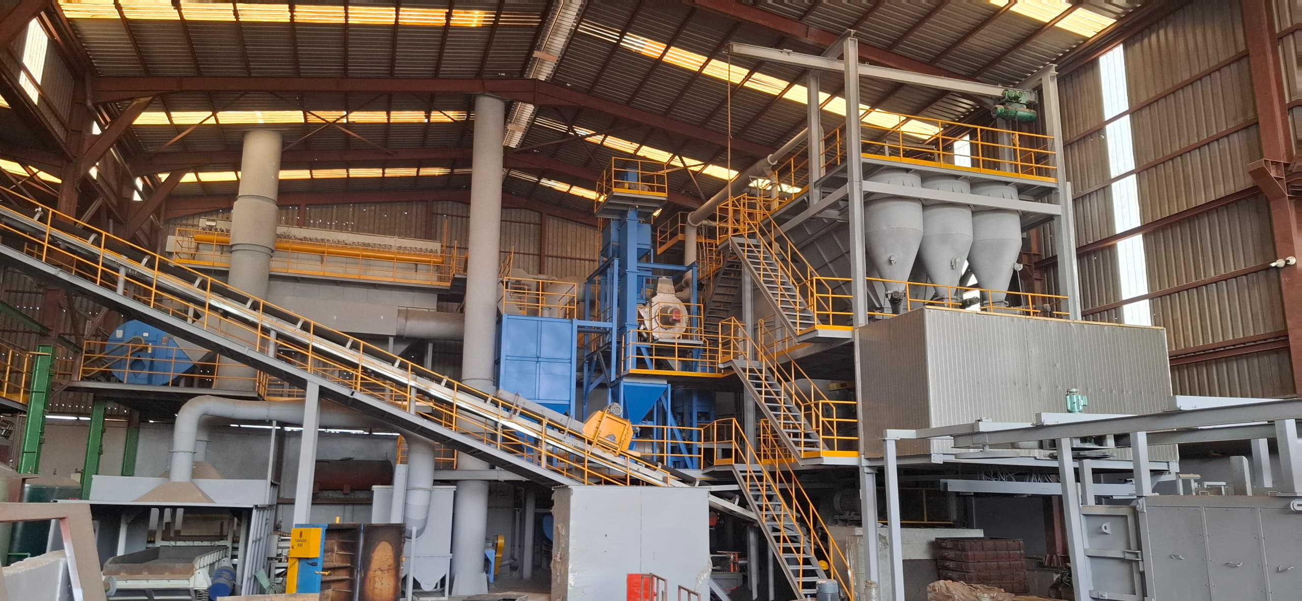 Installation de fonderie GRALCOME